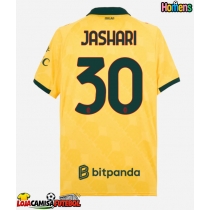Camisa de Futebol AC Milan Ardon Jashari #30 Equipamento Alternativo 2025-26 Manga Curta